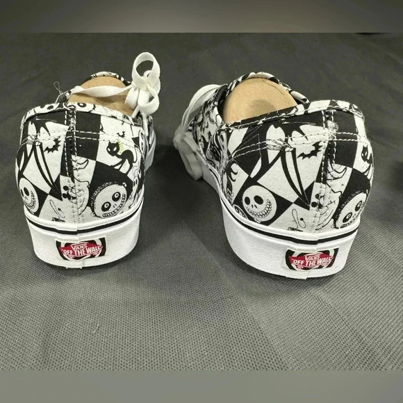 Vans x Nightmare Before Christmas Authentic CumfyCush Men's 12  NEW - Picture 10 of 12